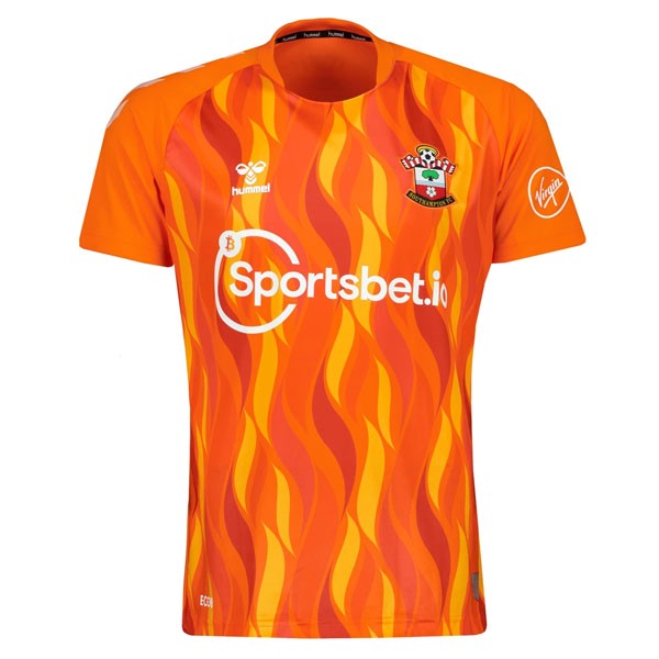 Tailandia Camiseta Southampton Portero 2021 2022 Naranja